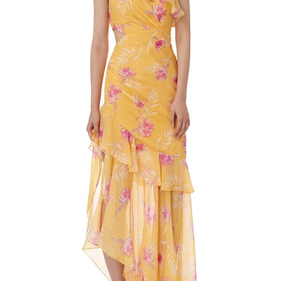 AMUR VI GOWN GOLDEN YELLOW - Picture 5 of 11